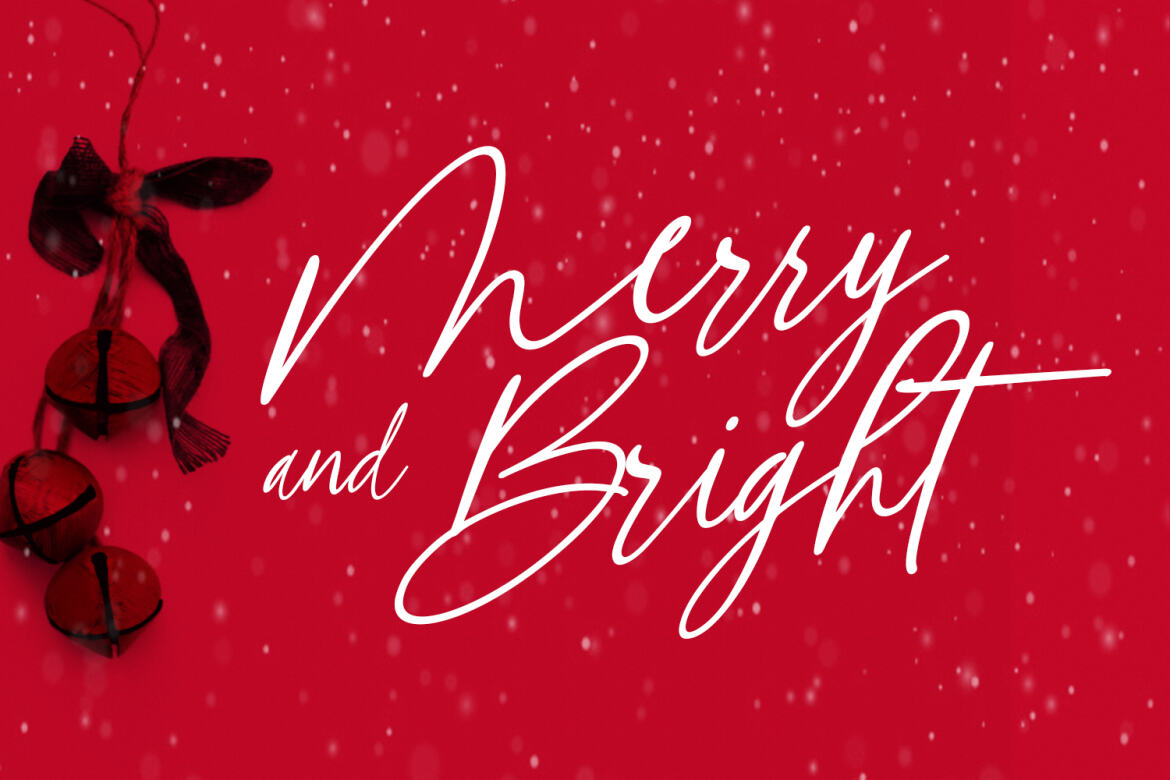 Another Christmas FREE Script Font - view 3