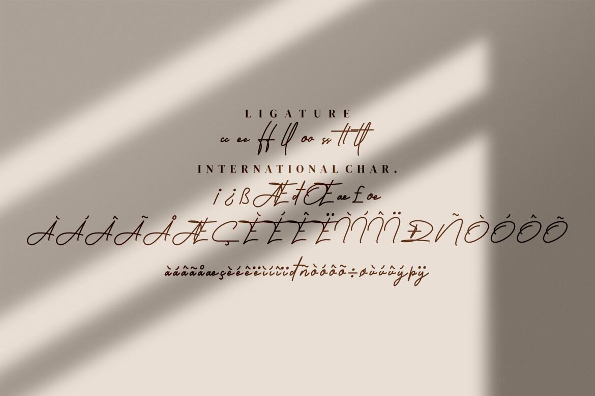 Alatheen FREE Signature Font - view 7