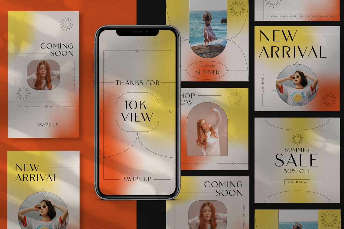 FREE Minimalist Instagram Templates - view 3