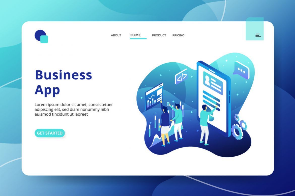 Business Planning Illustration - view 2