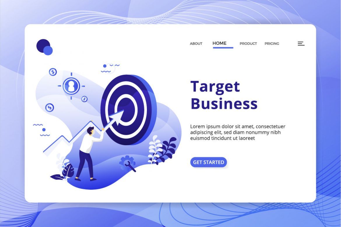 Business Strategy set Illustration alternate