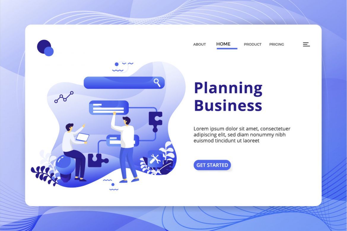 Business Strategy set Illustration - view 4