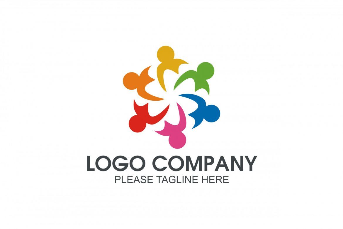 Social Team Work Logo alternate