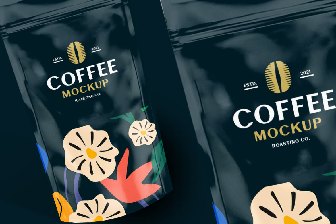 FREE Pouch Coffee mockup alternate