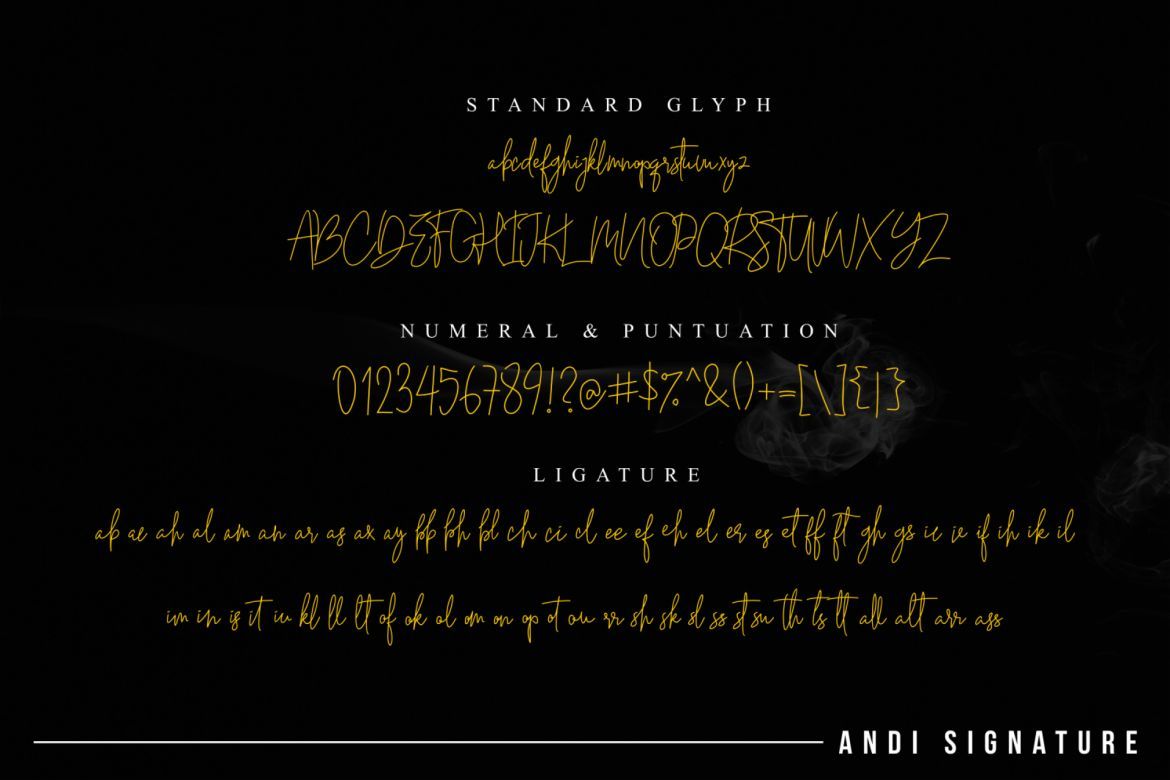 Andi Signature - view 5