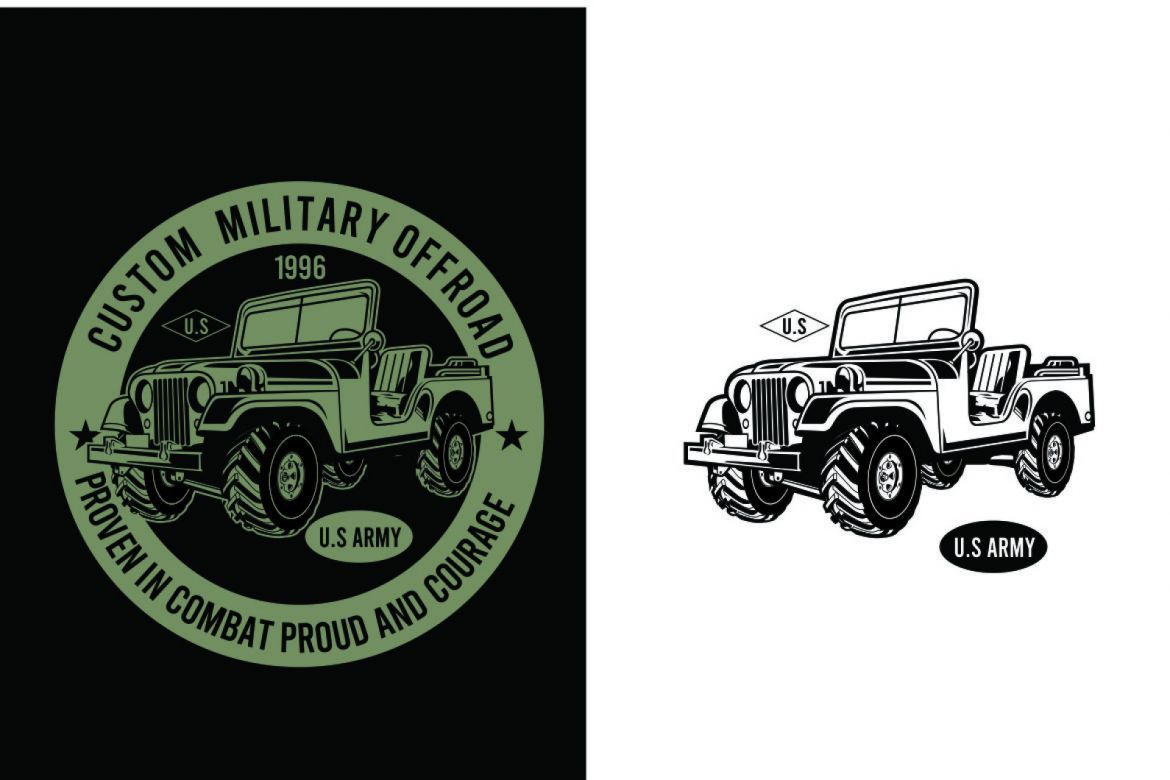 Army Jeep Vector alt