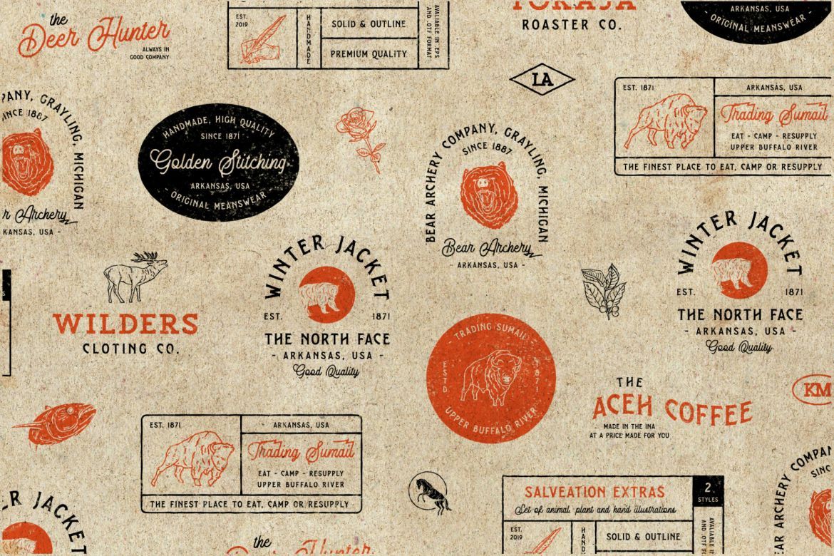 Salveation Font Collection - view 8