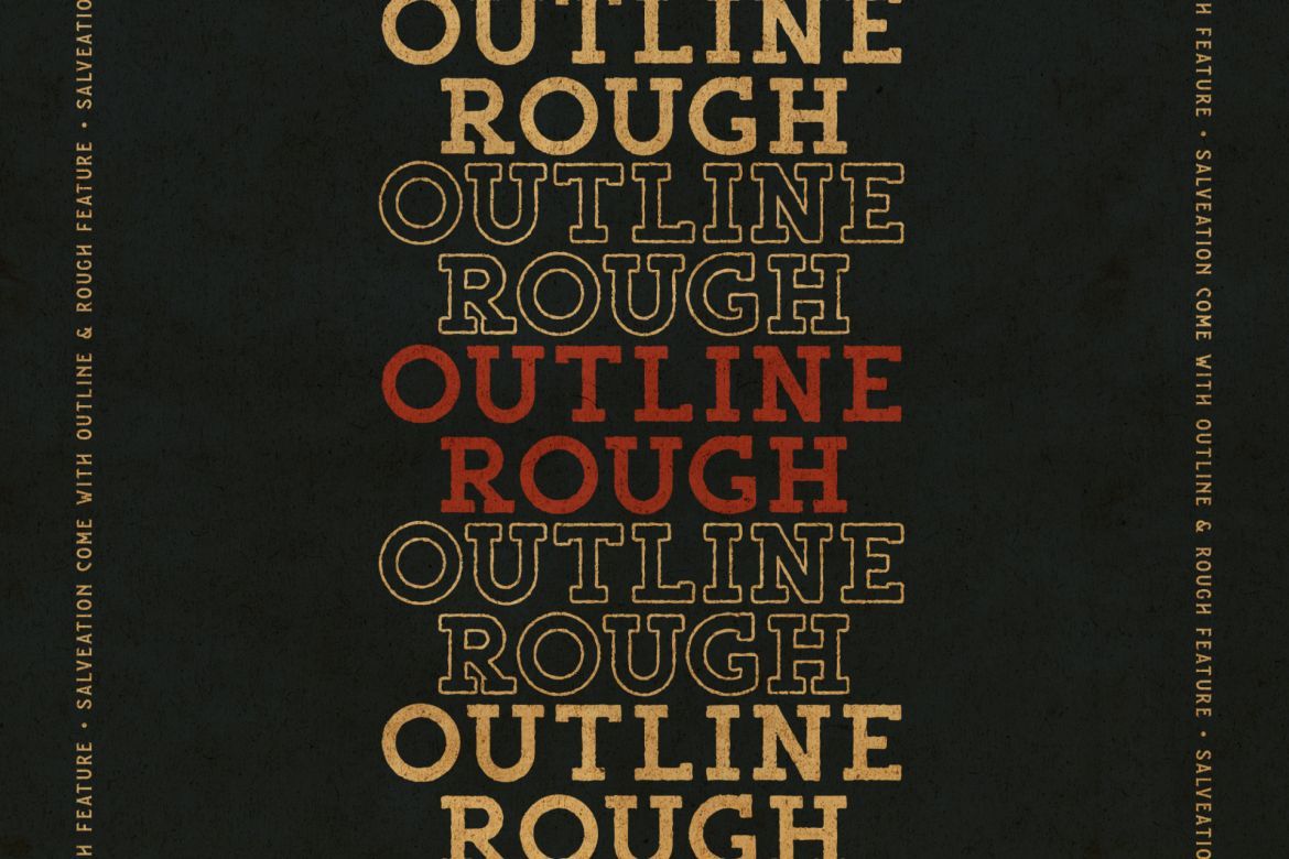 Salveation Font Collection - view 11