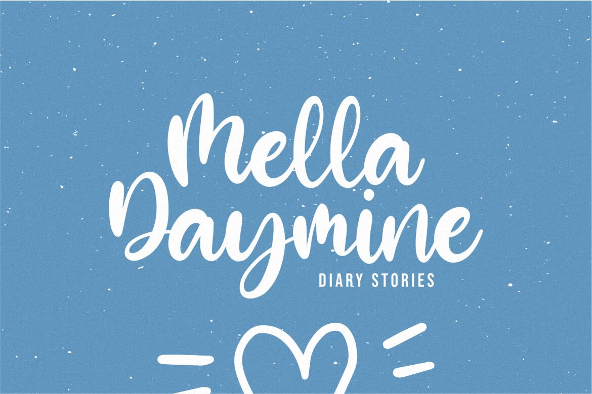 Blue Elfira FREE Font - view 4