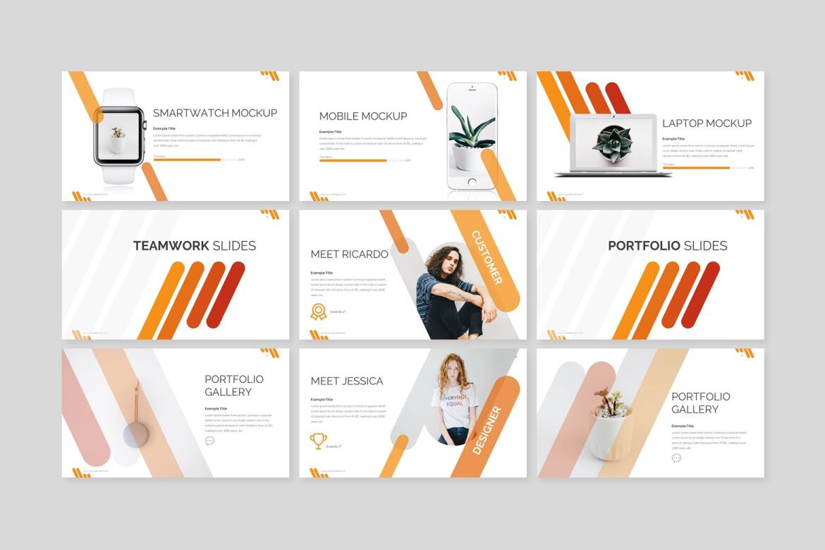 Real FREE Power Point Template - view 4