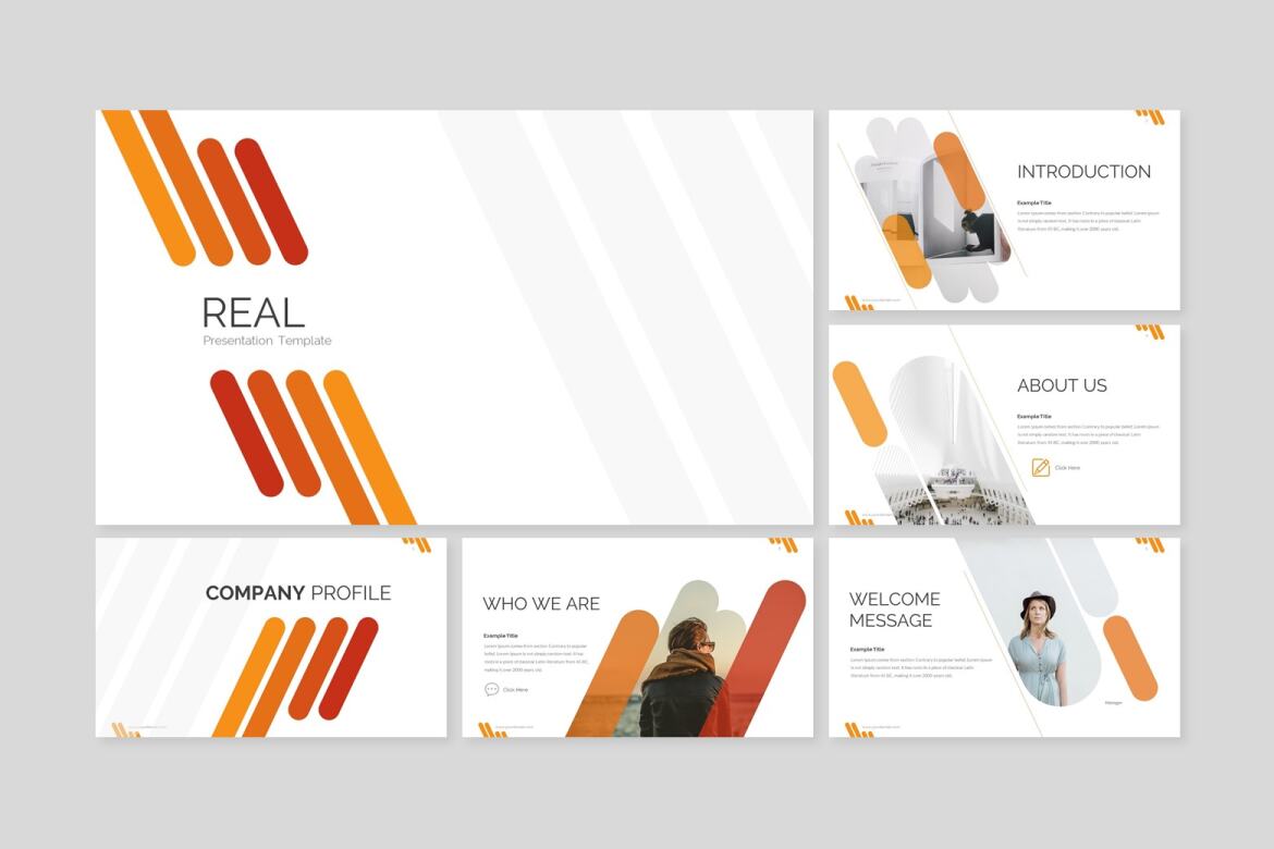 Real FREE Power Point Template - view 2