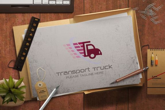 Transport Truck Logo