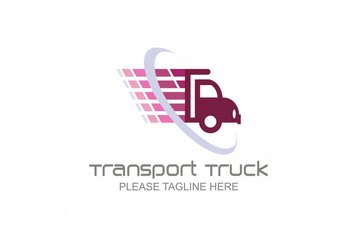 Transport Truck Logo alternate