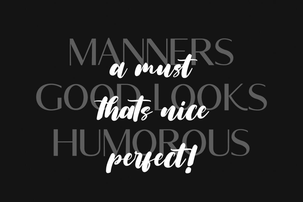 Silver Rainbow FREE Font Duo - view 4