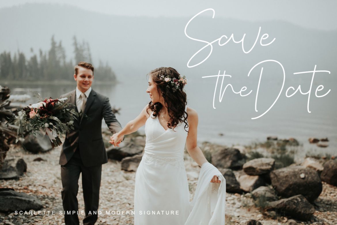 Scarlette - Simple and Modern Signature - view 5