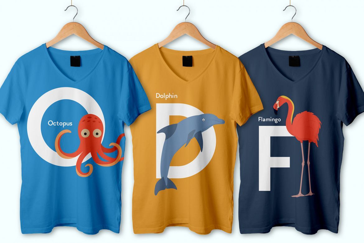 Animals Vector Flat Icons - view 3