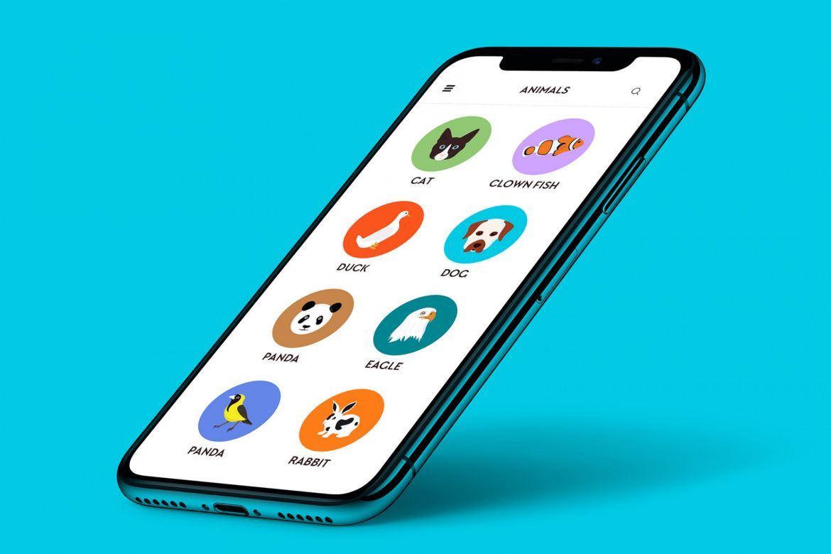 Animals Vector Flat Icons - view 4