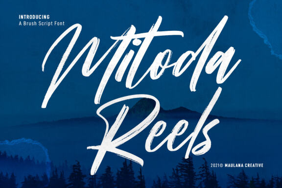 Mitoda Reels FREE Brush Script
