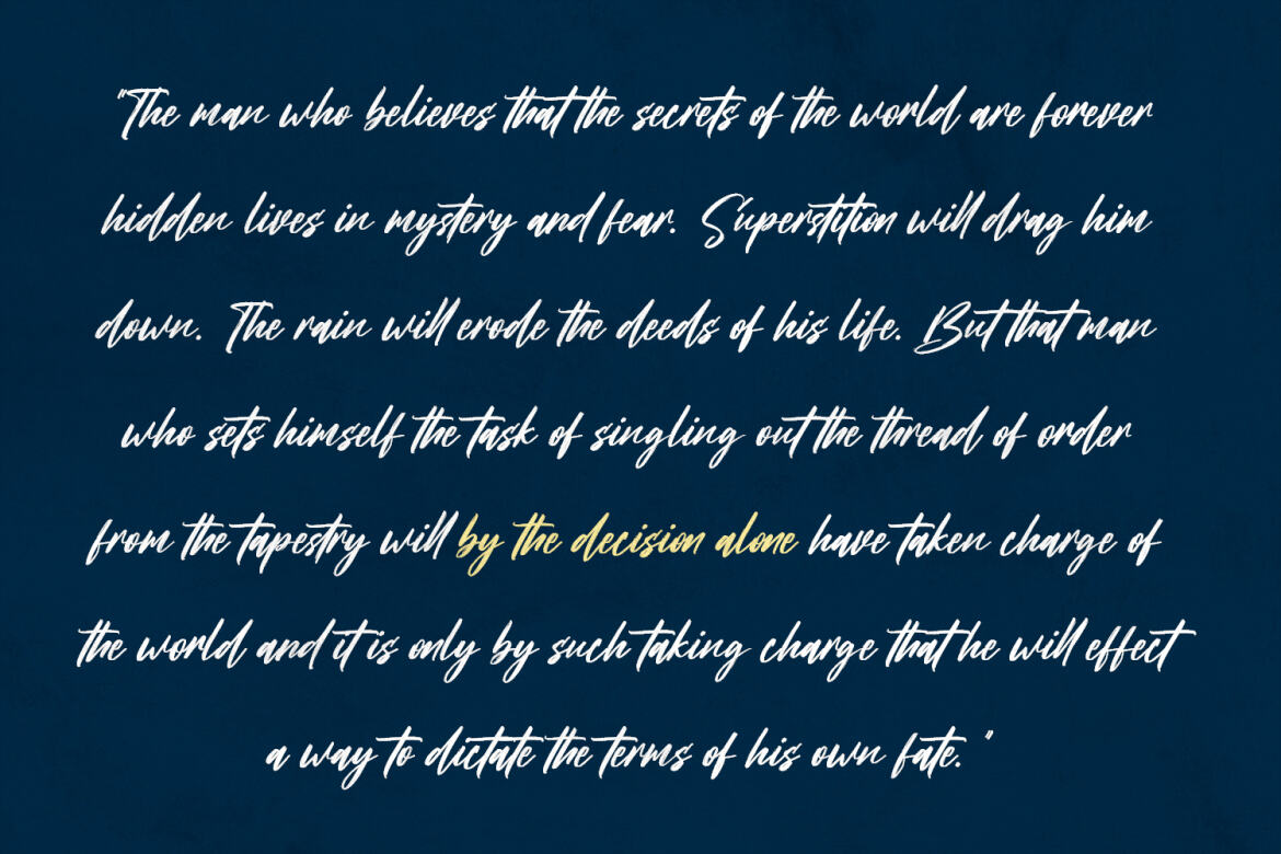 Mitoda Reels FREE Brush Script alternate