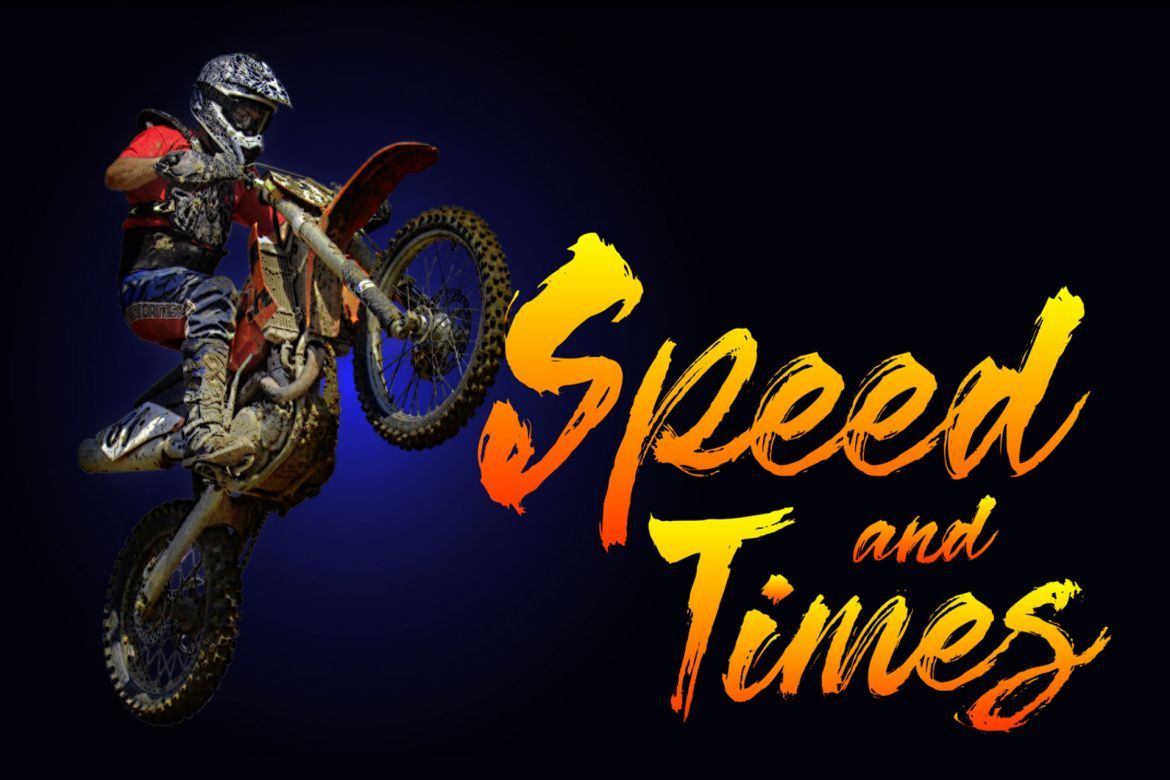 Hardy Blow Brushstroke Font - view 4