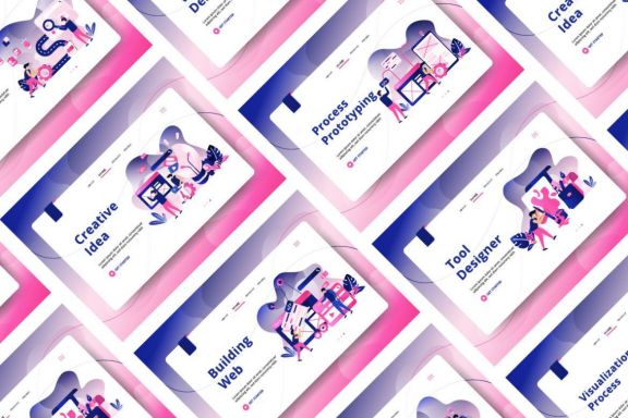 Creative Process sets Illustration vol 1