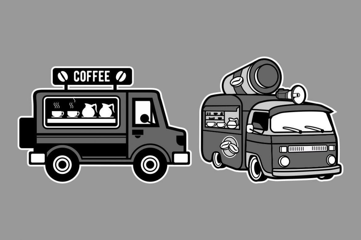 6 Coffee Cartoon Character - view 4