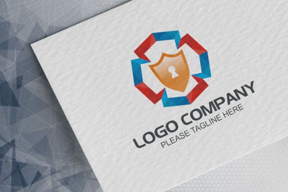 Modern Secure Logo