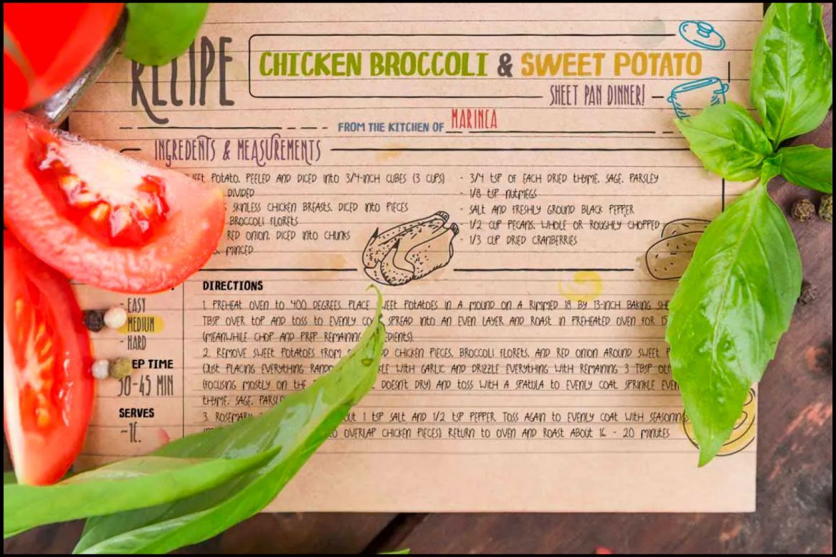 Recipe Daily Typeface alternate