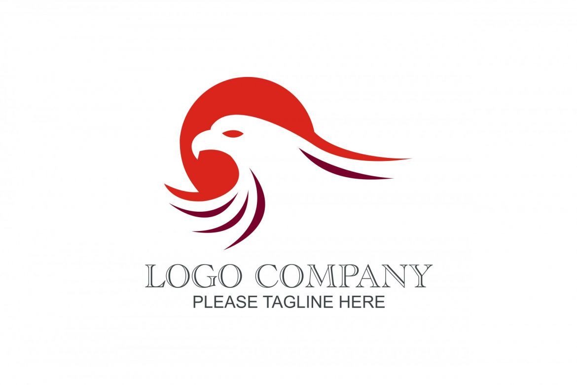 Red Eagle Logo - view 2
