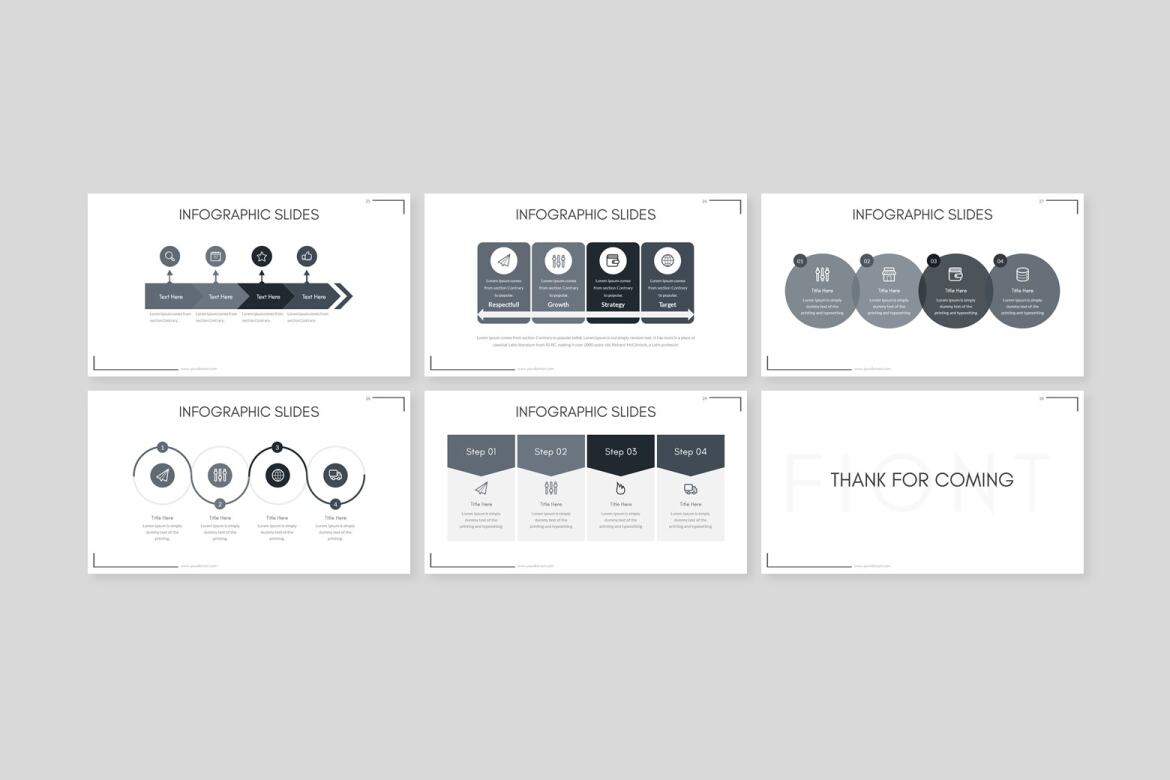 Fiont FREE Power Point Template - view 5