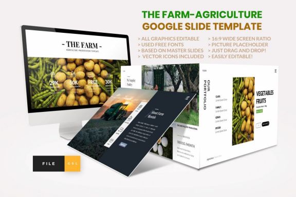 Farm-Agriculture Google Slide Template