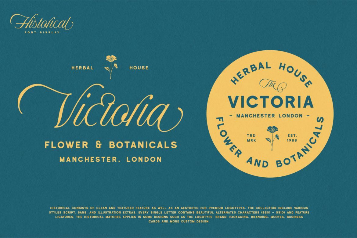 Historical - Handdrawn Font - view 4