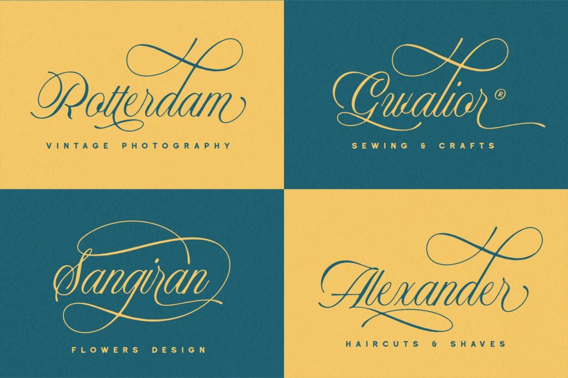 Historical - Handdrawn Font - view 5