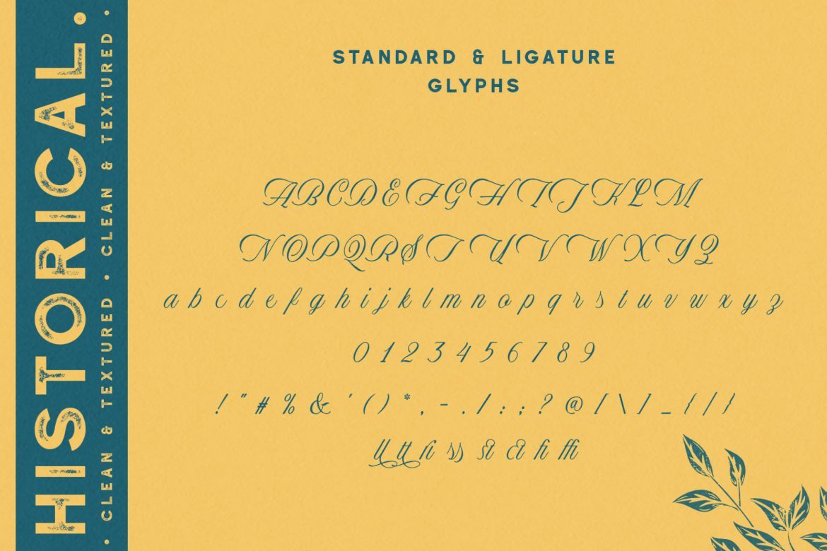 Historical - Handdrawn Font - view 10