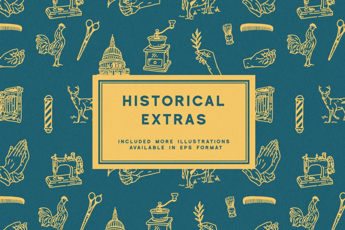 Historical - Handdrawn Font - view 11