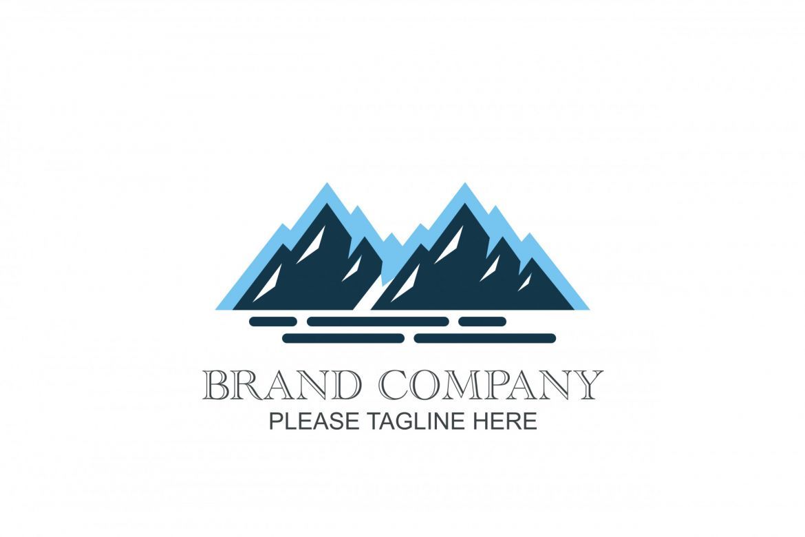 Mountain Peak Logo - view 2