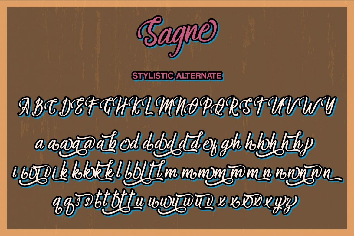 Sagne Script - view 3