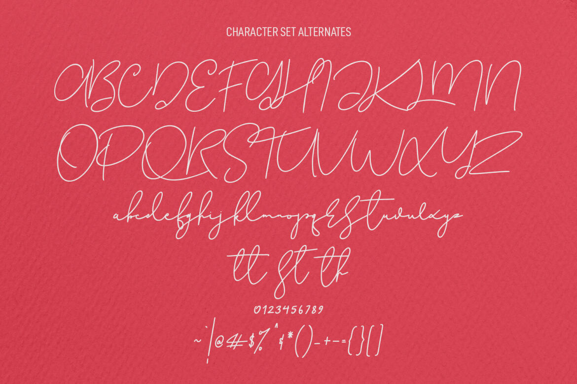 Christie Dianna FREE Font - view 8