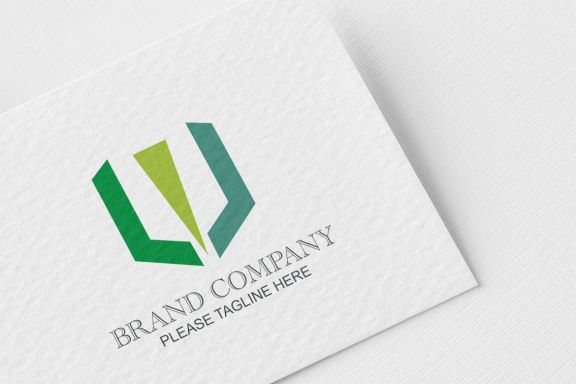 W Letter Logo - view 1