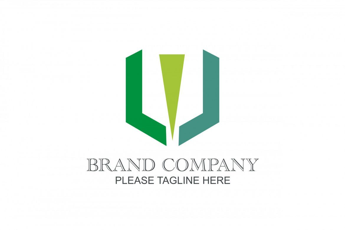 W Letter Logo - view 2