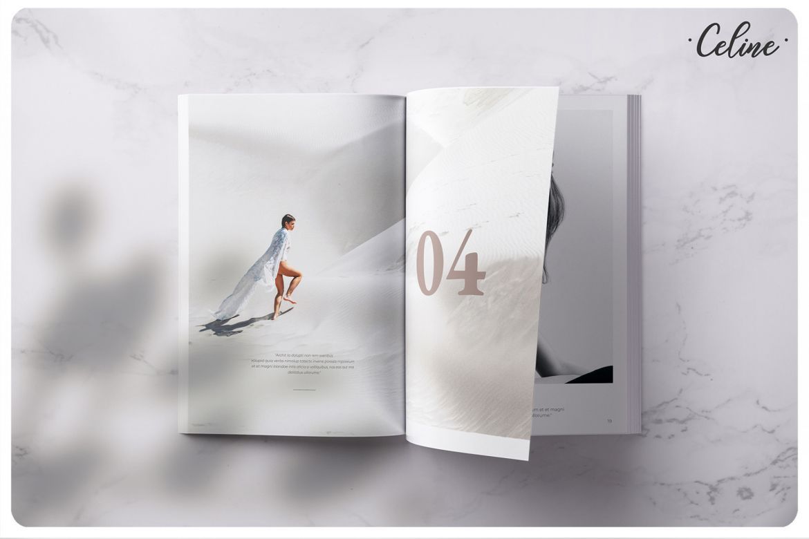 MOANA Fashion Magazine Template alt