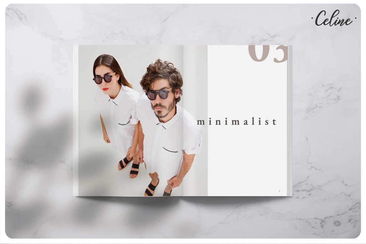 MOANA Fashion Magazine Template - view 4