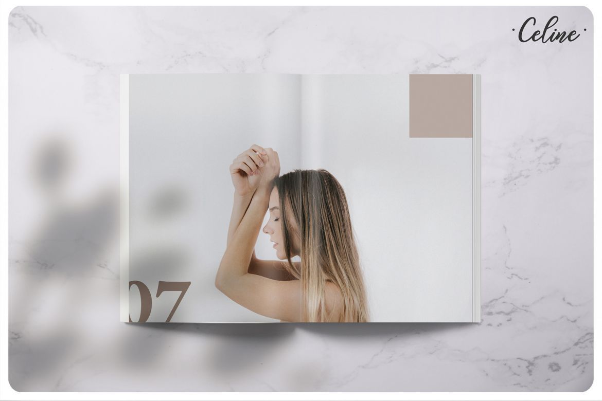 MOANA Fashion Magazine Template - view 8