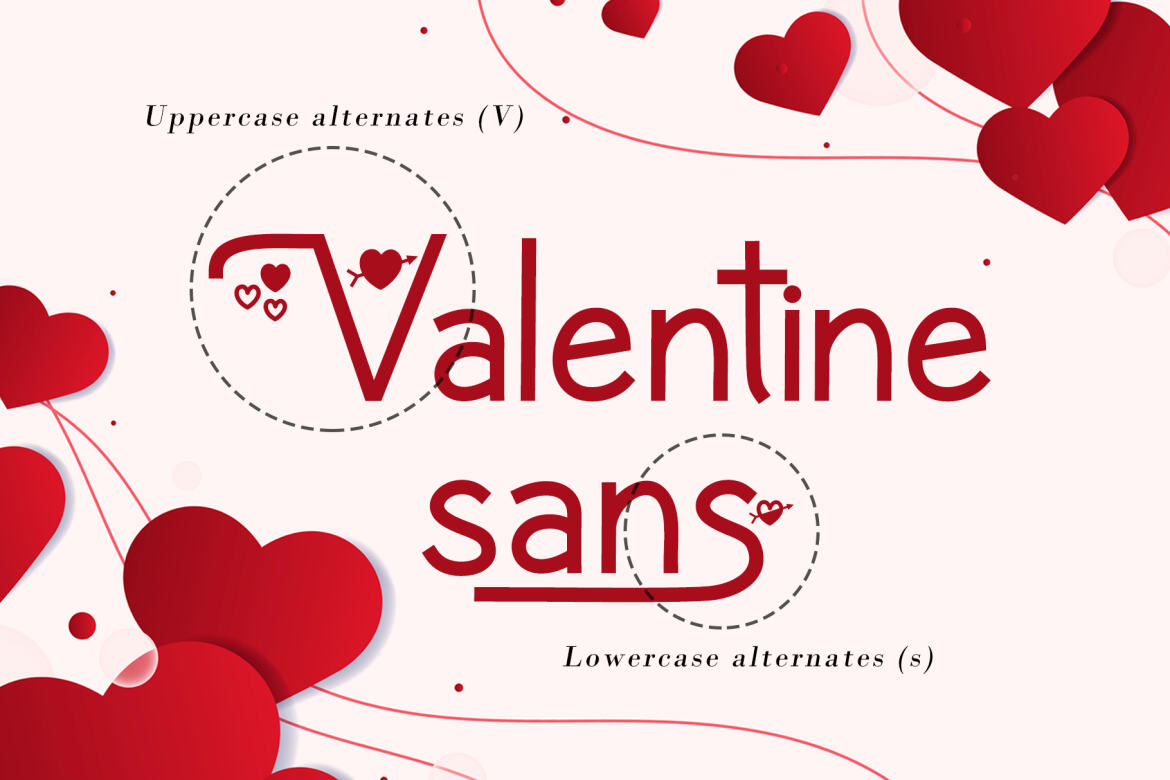 Romance Sans FREE Font - view 7