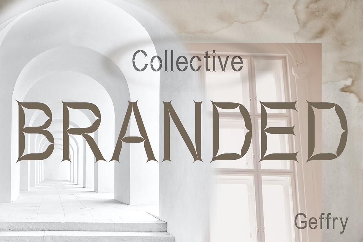 Geffry FREE Font - view 3