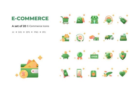 20 Ecommerce Icon