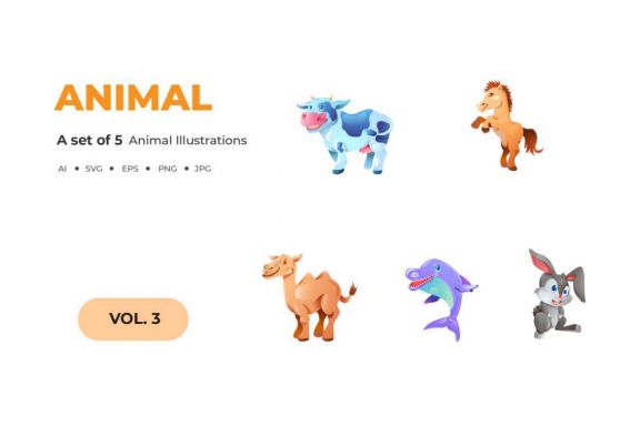 Animal Illustrations Vol. 3