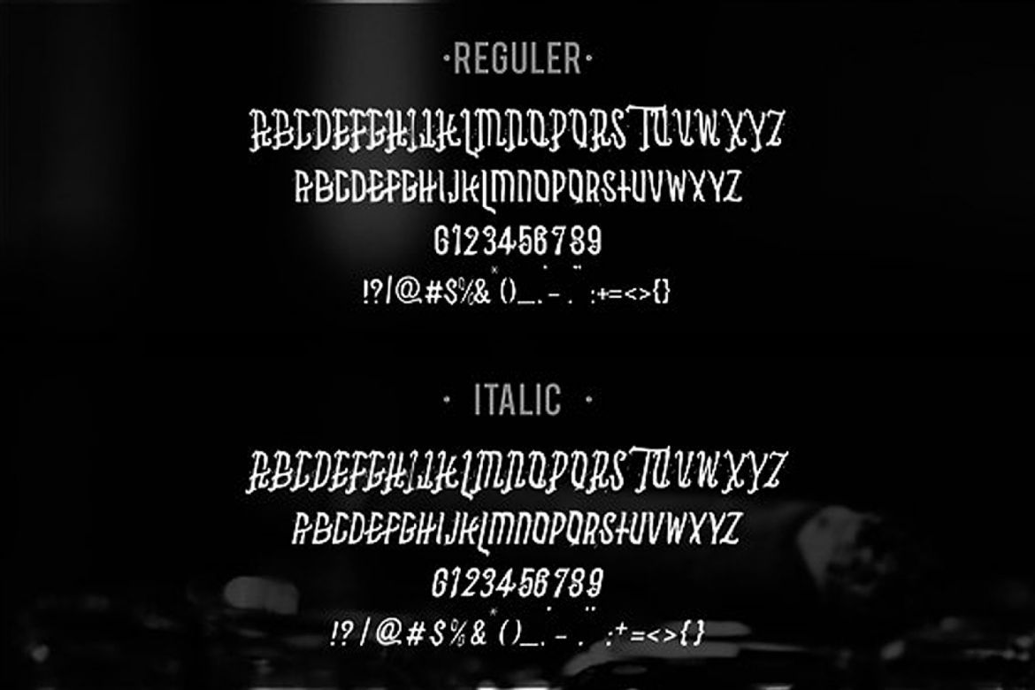 Asbak Typeface - view 4