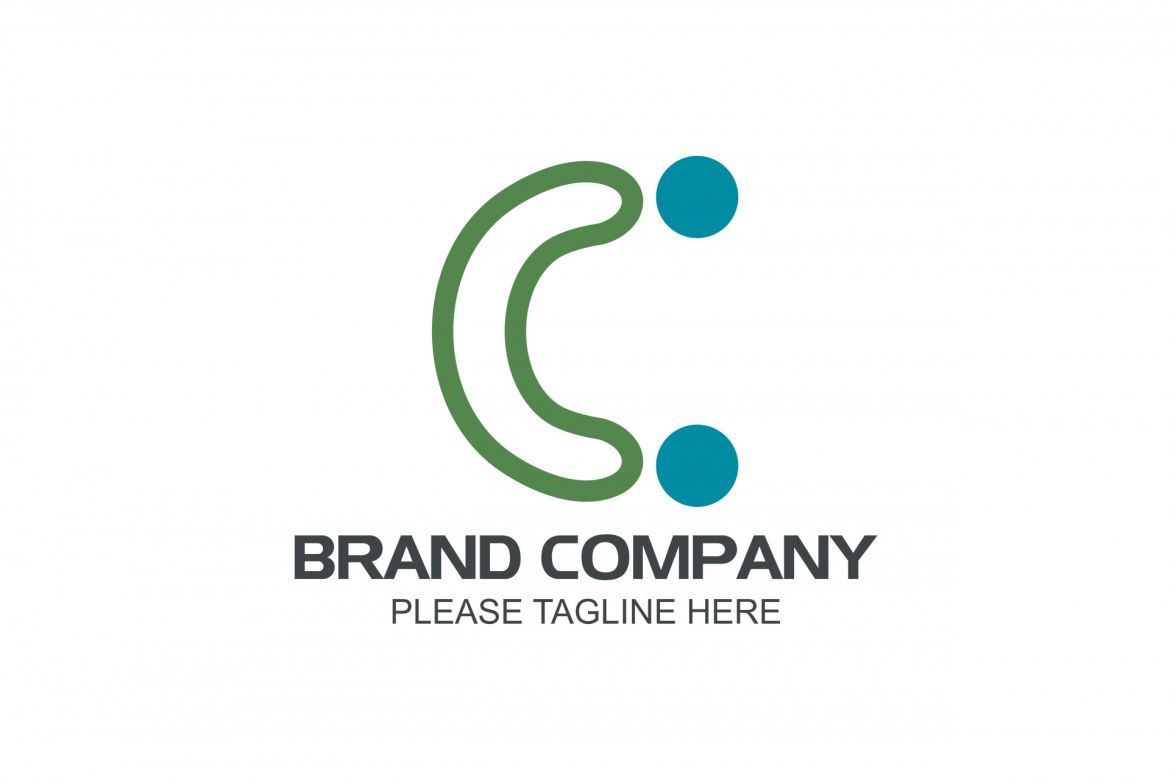 C Letter - Smile Logo alternate