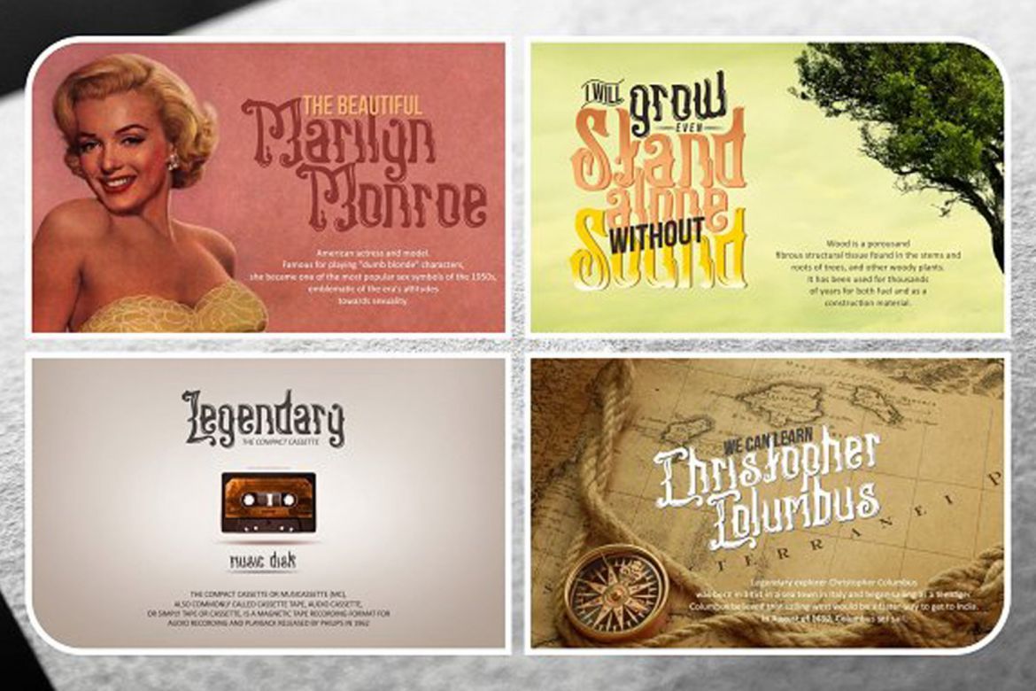 Stangbunder Typeface alt